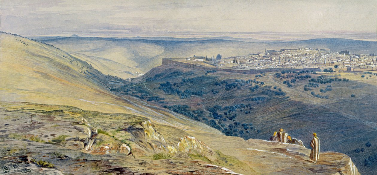Jerusalém de Edward Lear
