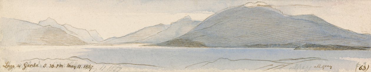Lago Garda de Edward Lear