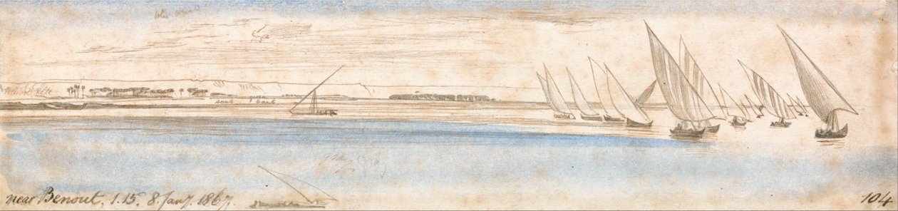 Perto de Benout de Edward Lear