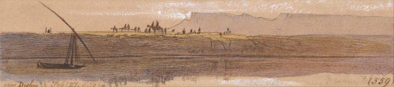 Perto de Dishna de Edward Lear