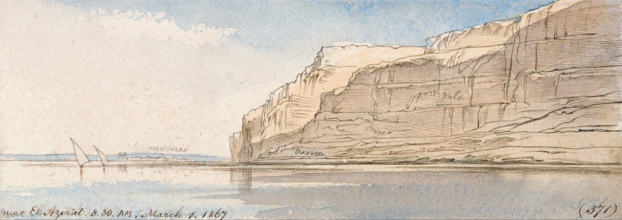 Perto de El Azerat de Edward Lear