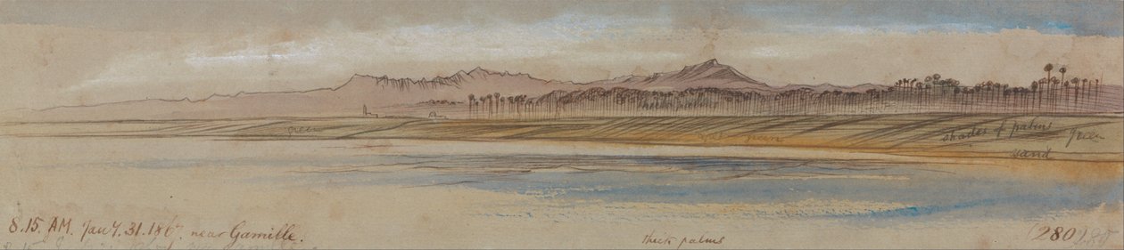 Perto de Gamille de Edward Lear