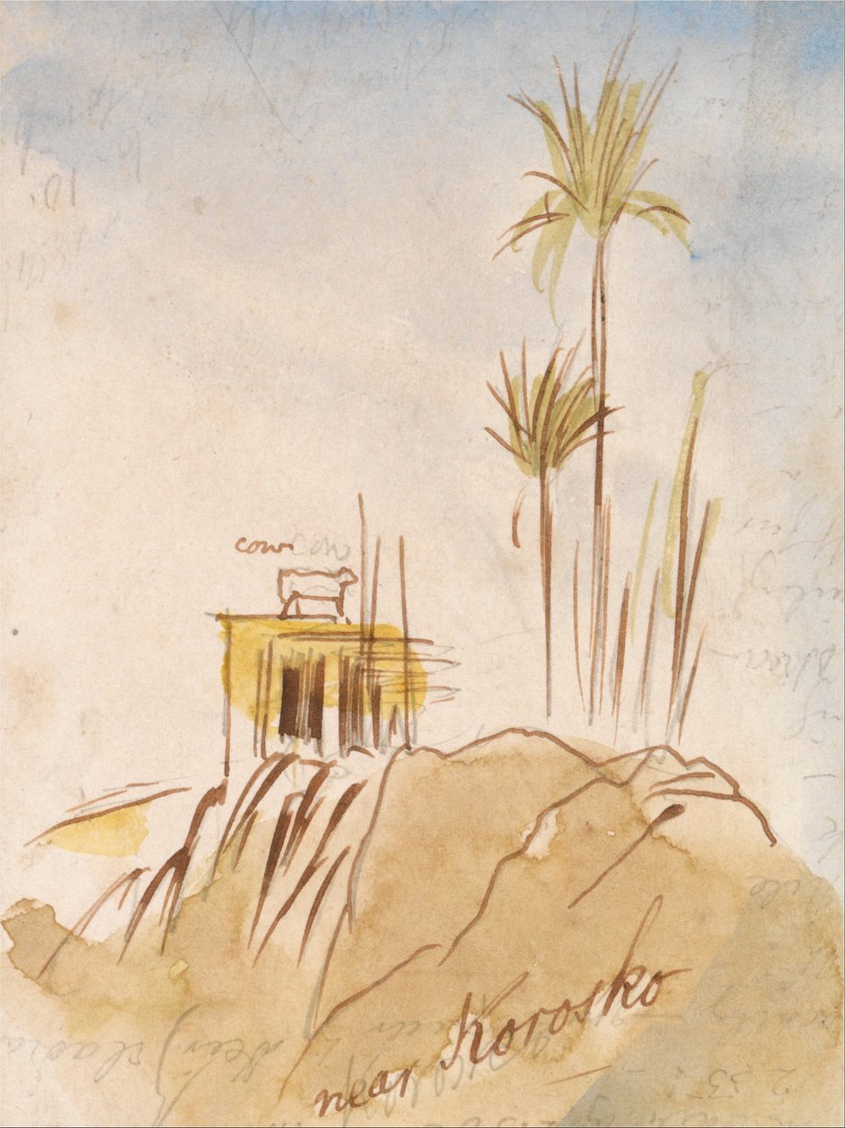 Perto de Korosko de Edward Lear