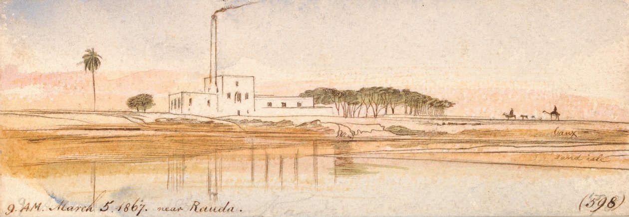 Perto de Rauda de Edward Lear