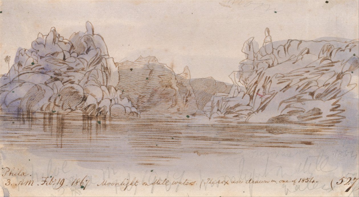 Philae de Edward Lear