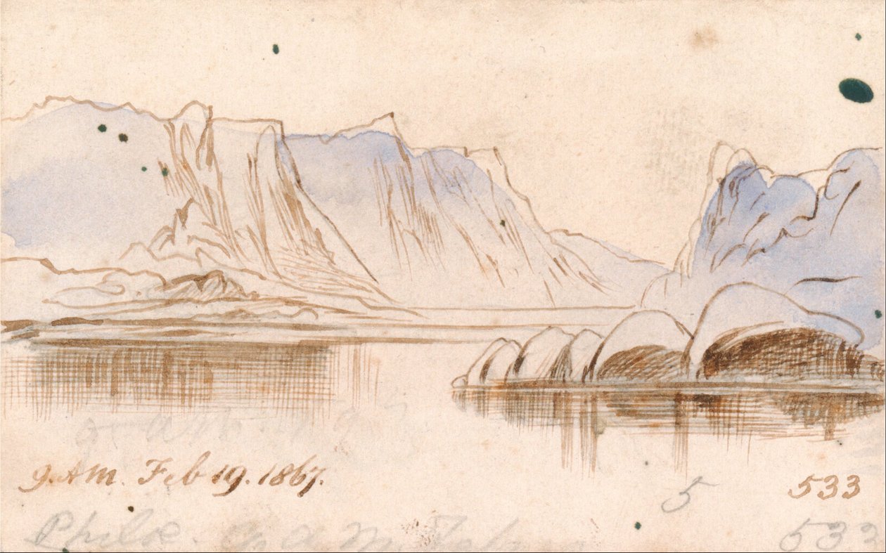 Philae de Edward Lear