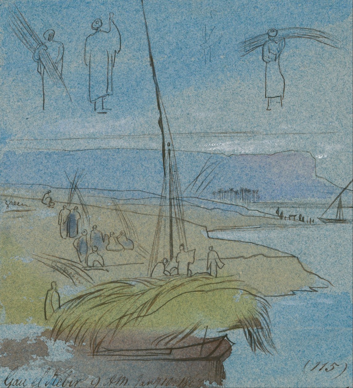Qaw el Kebir de Edward Lear