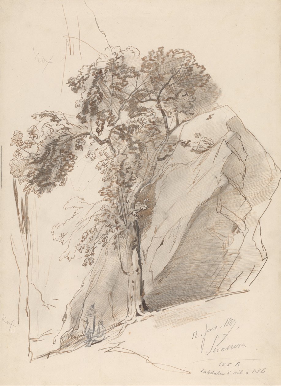 Siracusa, 12 de junho de 1847 de Edward Lear