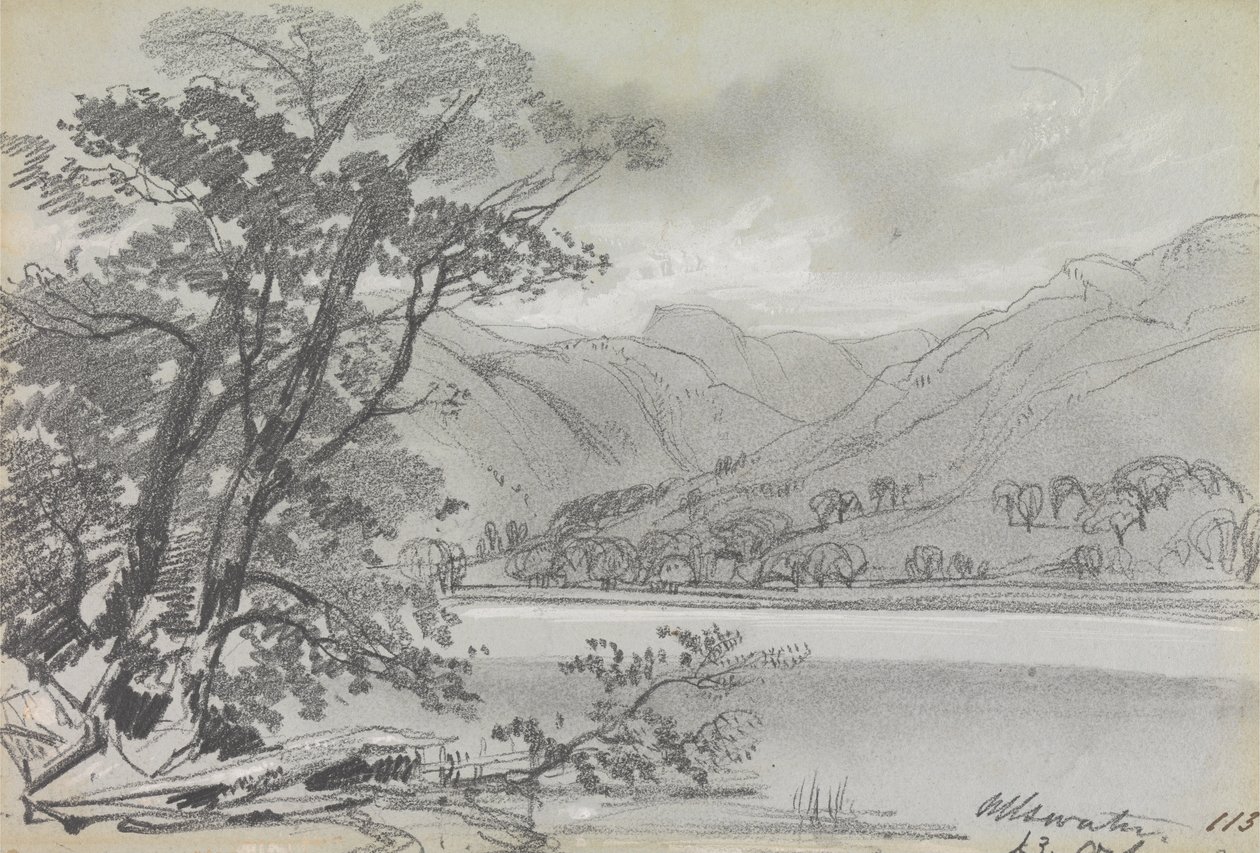 Ullswater de Edward Lear