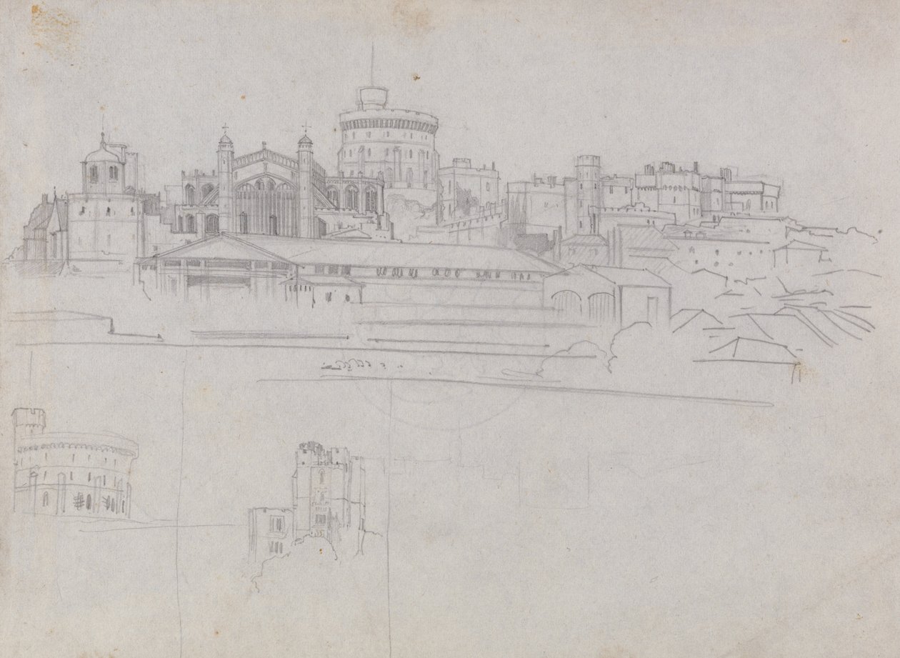 Castelo de Windsor de Edward Lear