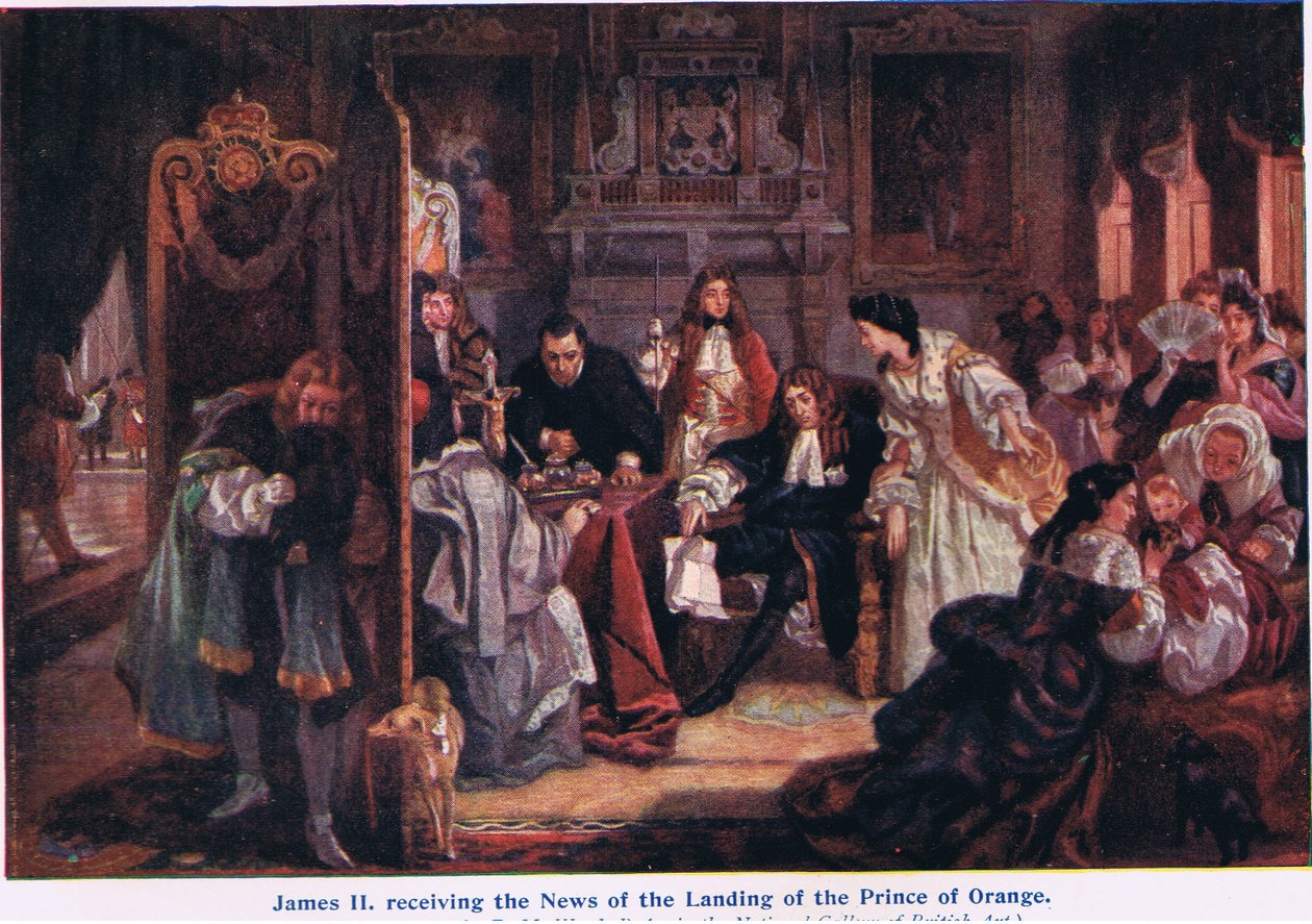 Notícias do desembarque do Príncipe de Orange de Edward Matthew Ward