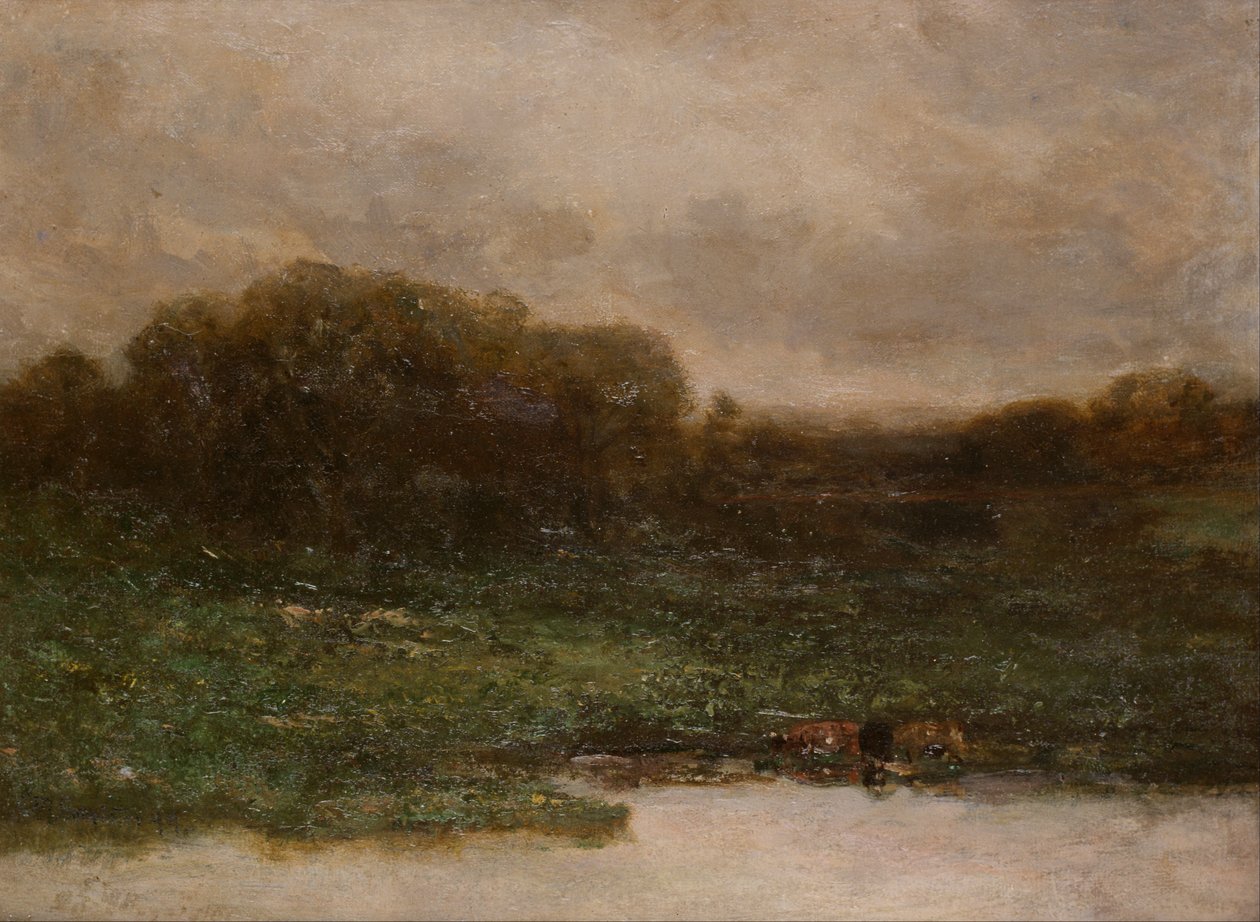 Crepúsculo de verão de Edward Mitchell Bannister