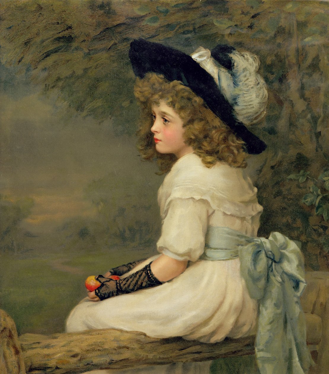 Uma Filha de Eva, Peras Anuais, Natal, 1899 de Edward Patry