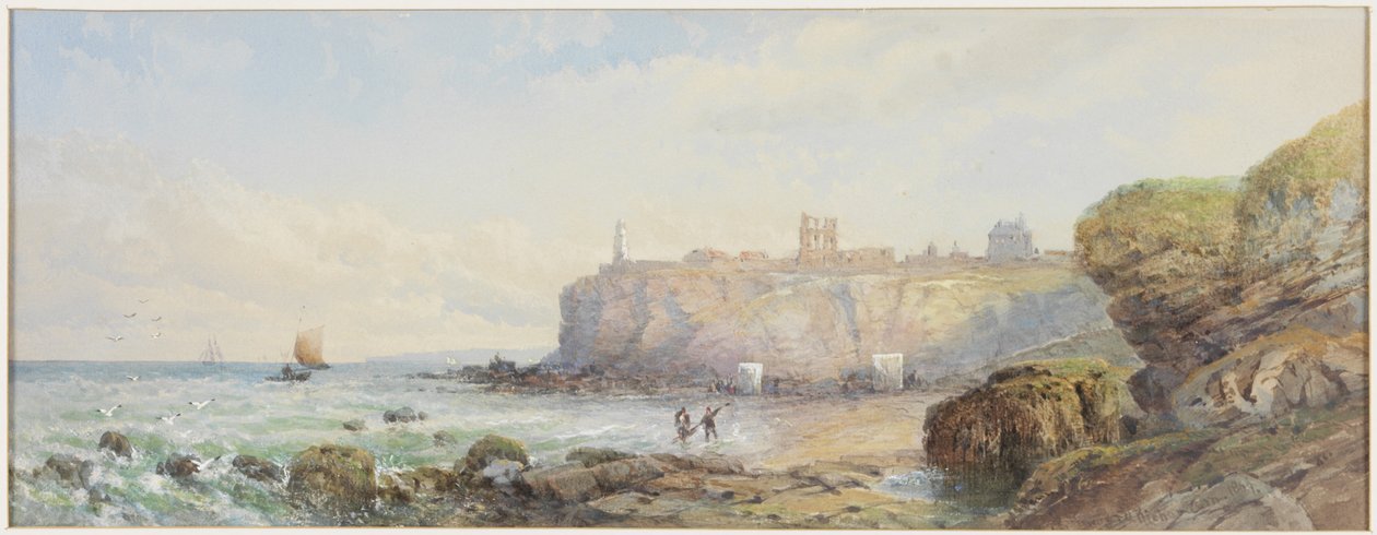 Tynemouth (aguarela e bodycolour no papel) de Edward Richardson