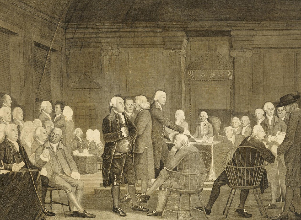 Independência Votante do Congresso de Edward Savage