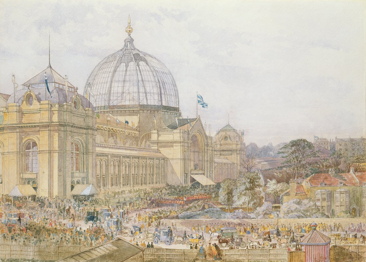 Exposição Internacional, 1862: Abertura Oficial de Edward Sheratt Cole