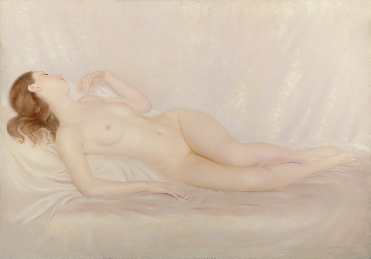 Nu reclinado de Edward Stanley Mercer