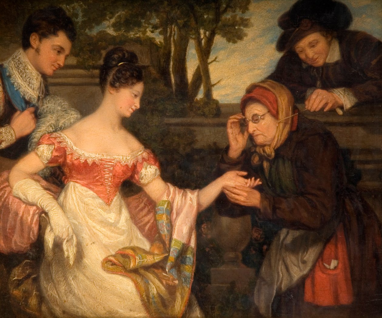 A cartomante de Edward Villiers Rippingille