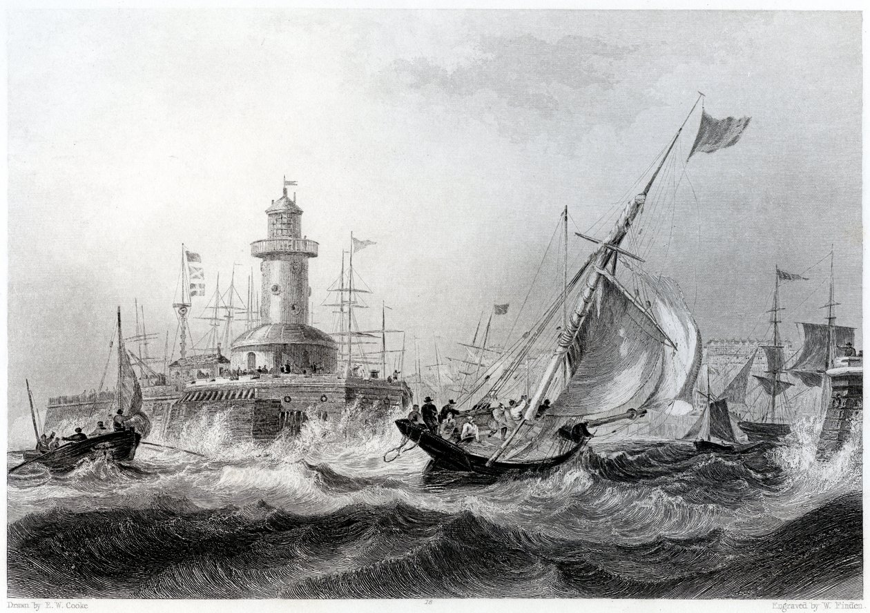 Ramsgate, 1840 de Edward William Cooke