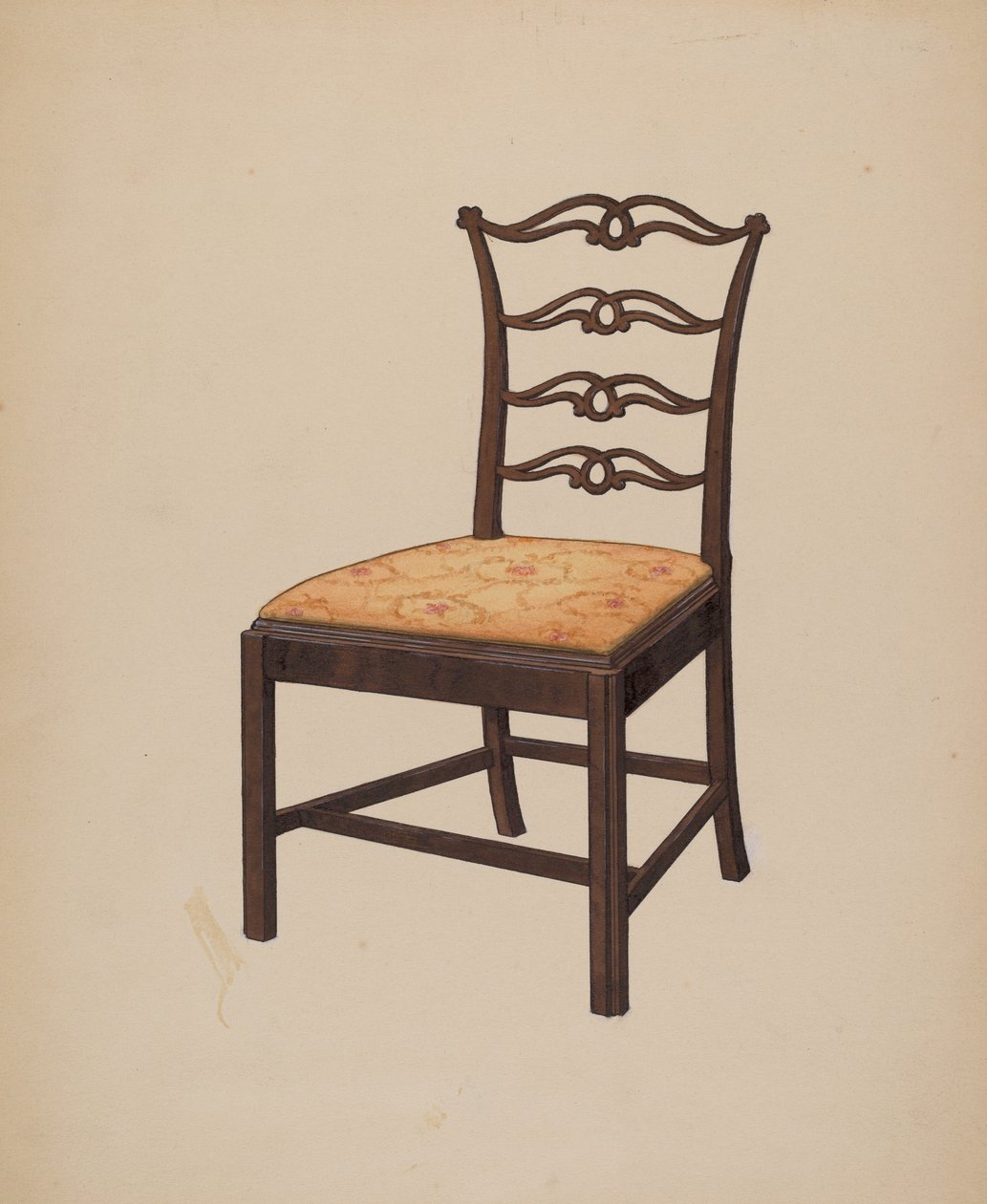 Cadeira Chippendale de Edward A. Darby