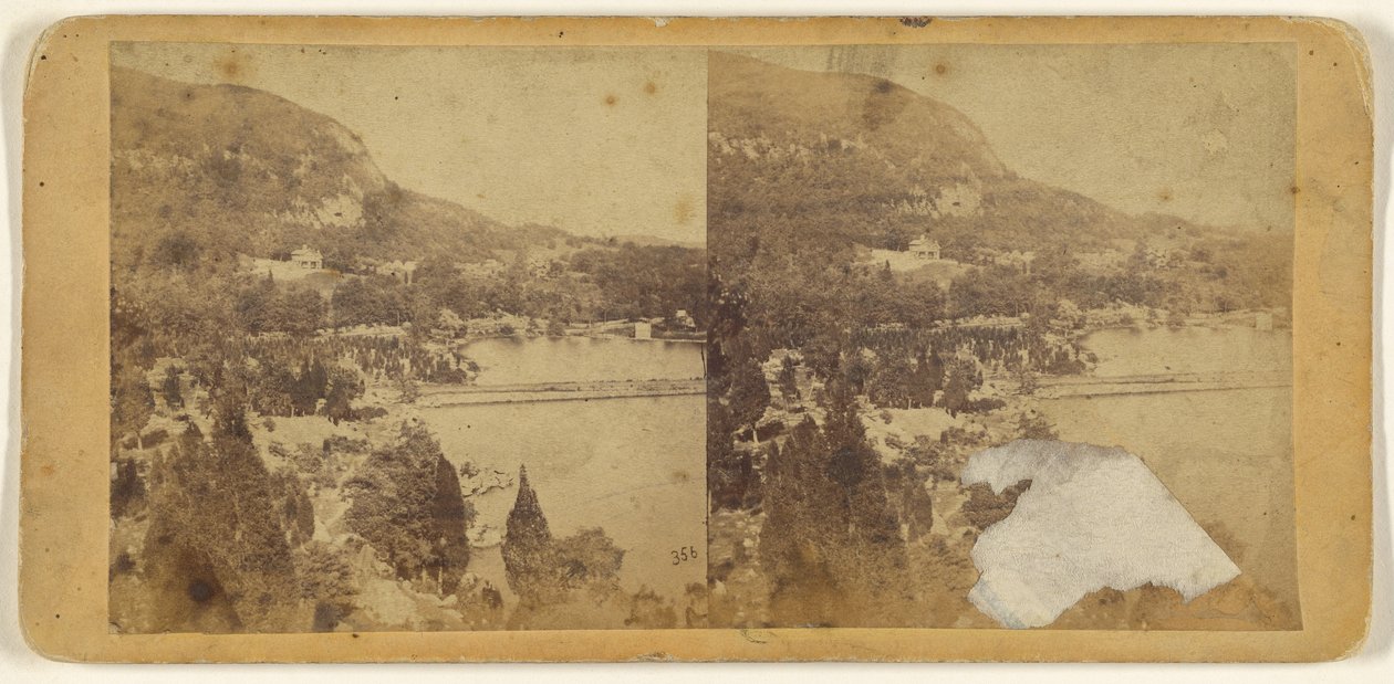 Monte Tauro a partir de Stony Point. de Edward Anthony
