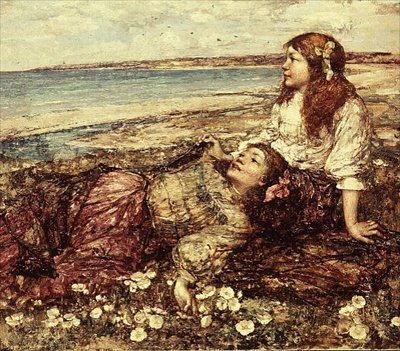 Brighouse Bay, Perto de Kirkcudbright de Edward Atkinson Hornel
