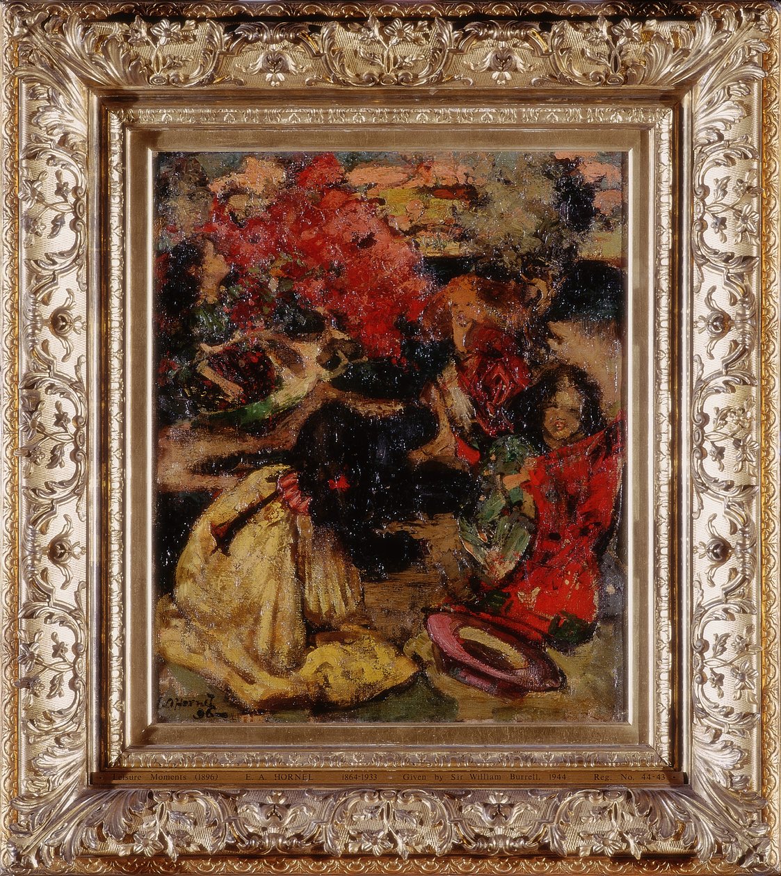 Momentos de Lazer (óleo sobre tela) de Edward Atkinson Hornel