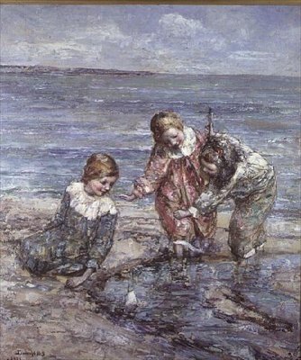 A piscina rochosa de Edward Atkinson Hornel