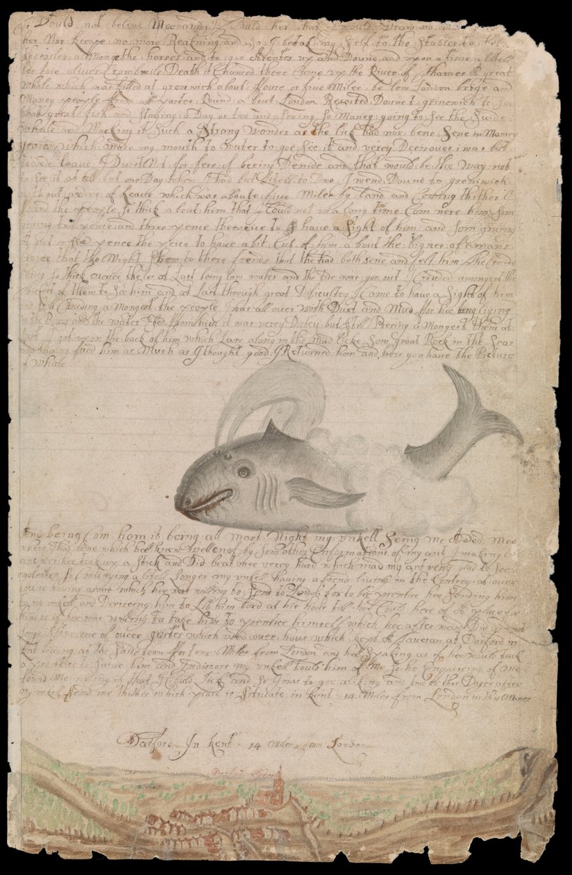 Prato do diário de Edward Barlow sobre a sua vida no mar nos navios do rei, East  West Indiamen e outros navios mercantes de 1659 a 1703. de Edward Barlow