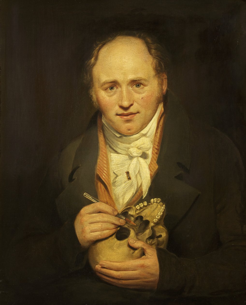 Retrato do Dr. John King (óleo sobre tela) de Edward Bird