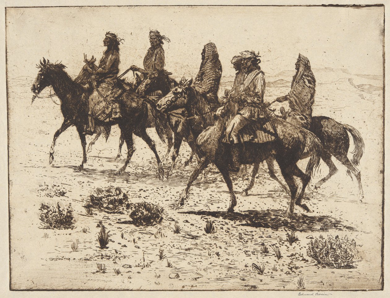 Navajos de Edward Borein