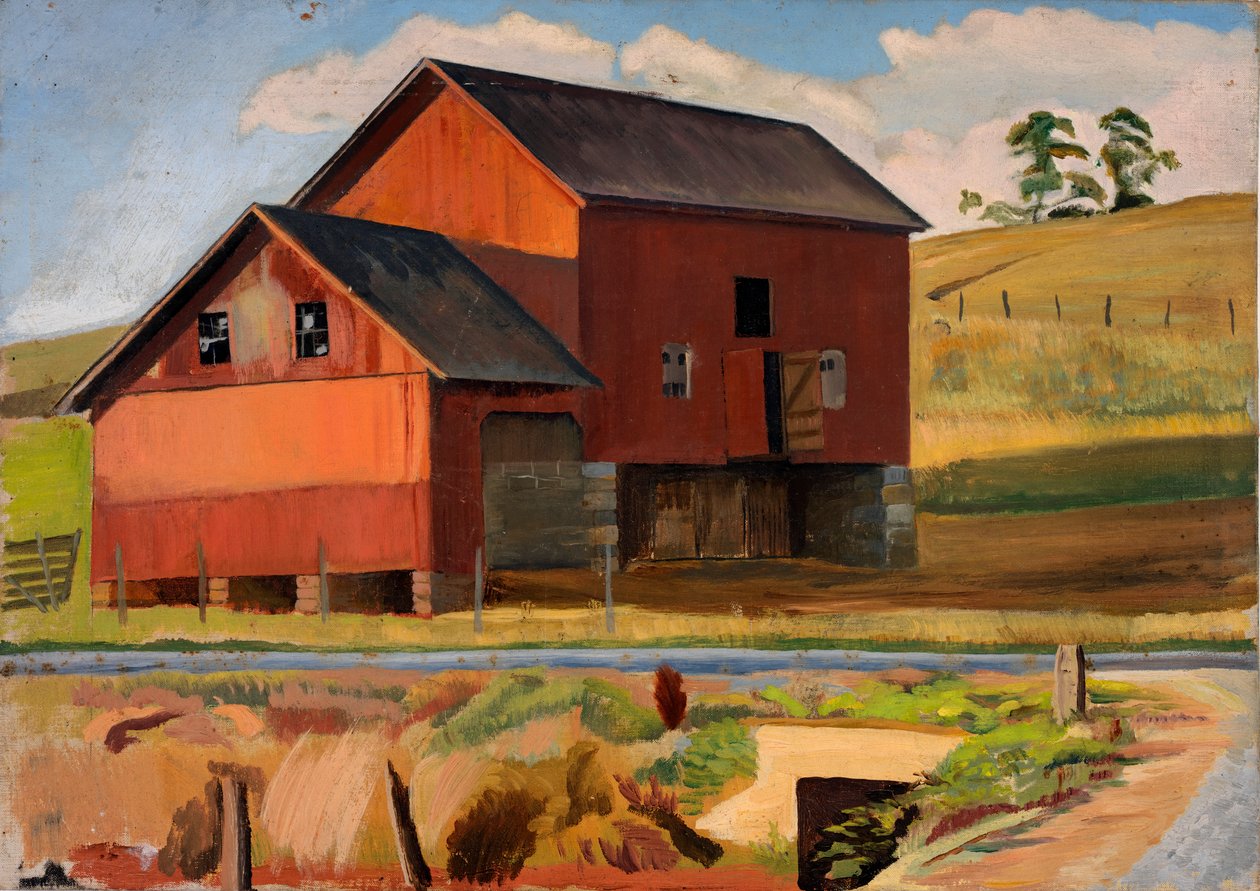 Fazenda Bluemont, c. 1932-1937. de Edward Bruce