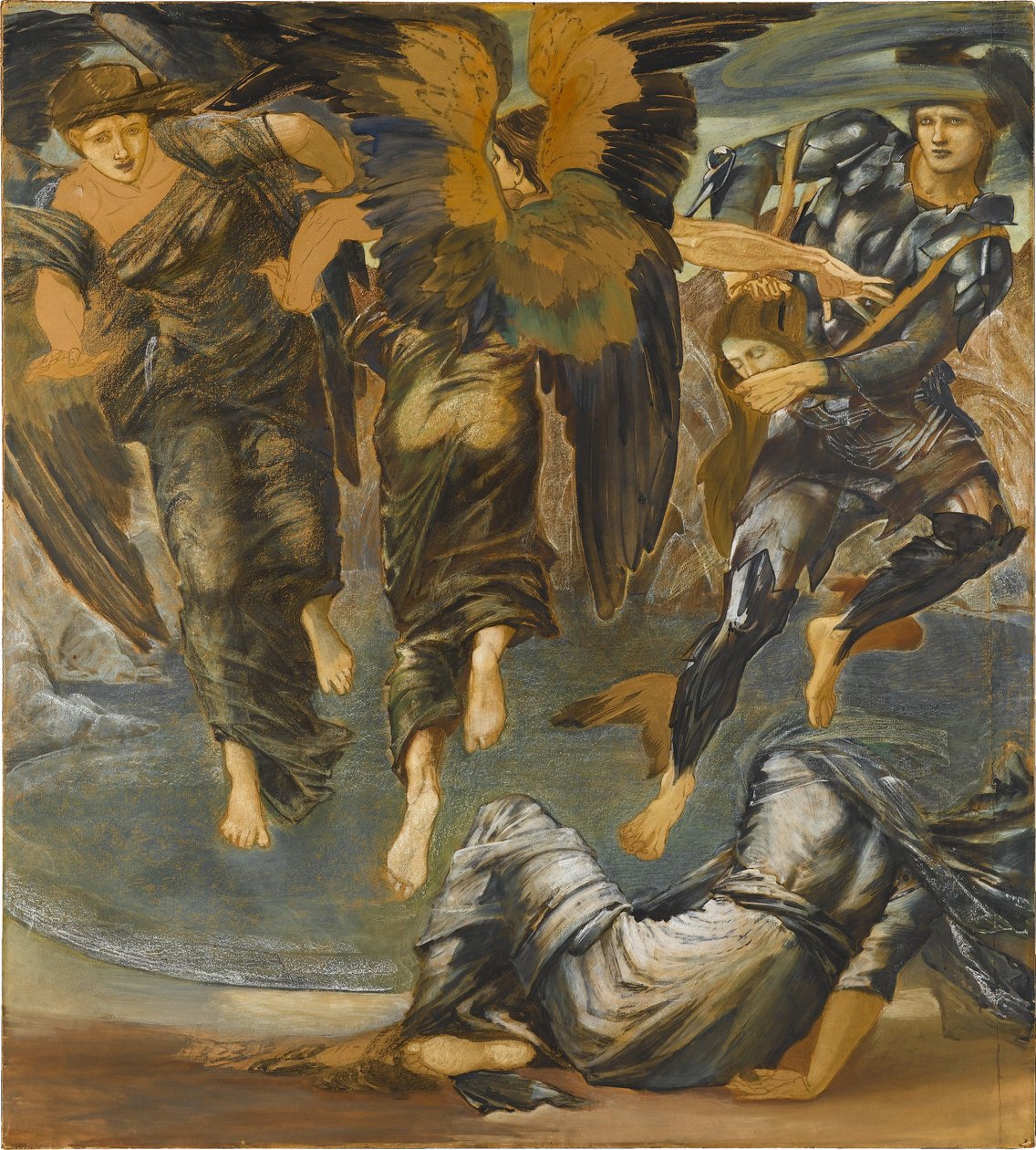 A morte da Medusa de Edward Burne-Jones