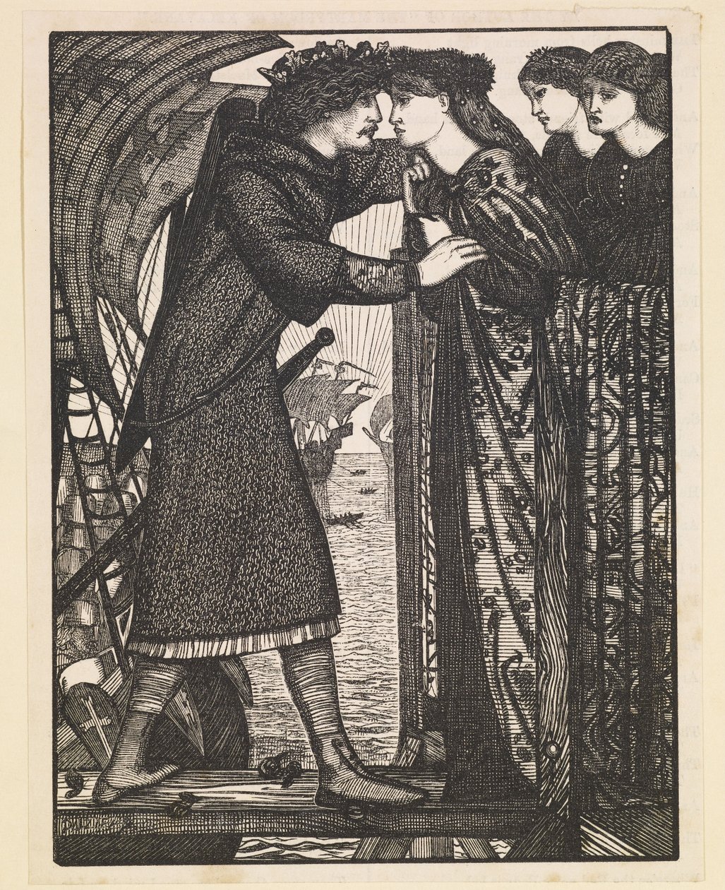Rei Sigurd, o Cruzado - uma saga nórdica de Edward Burne Jones