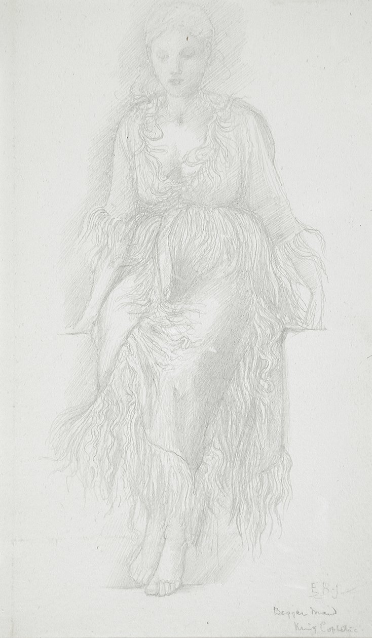 Mulher Sentada de Edward Burne-Jones