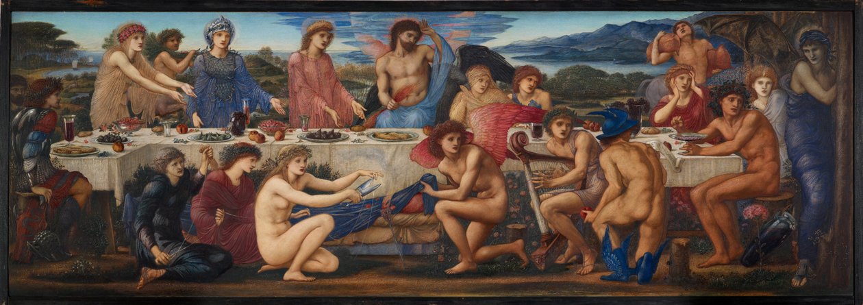 A festa do peleu de Edward Burne-Jones