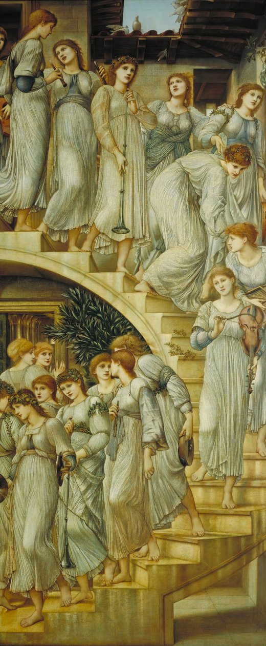 As escadas douradas de Edward Burne-Jones