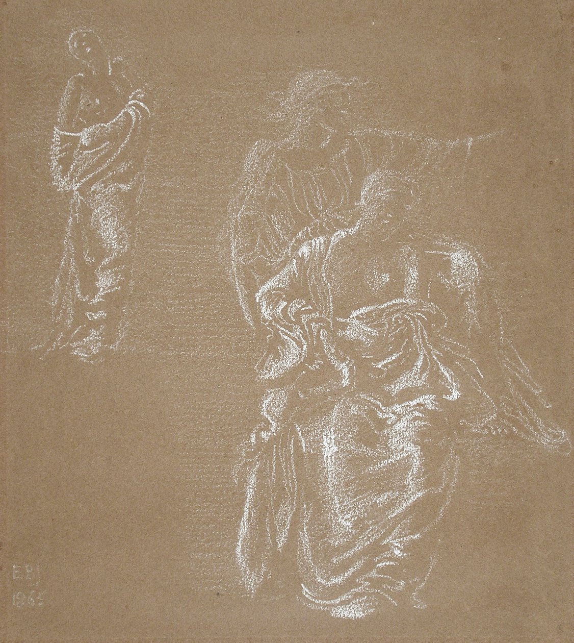Três figuras de Edward Burne-Jones