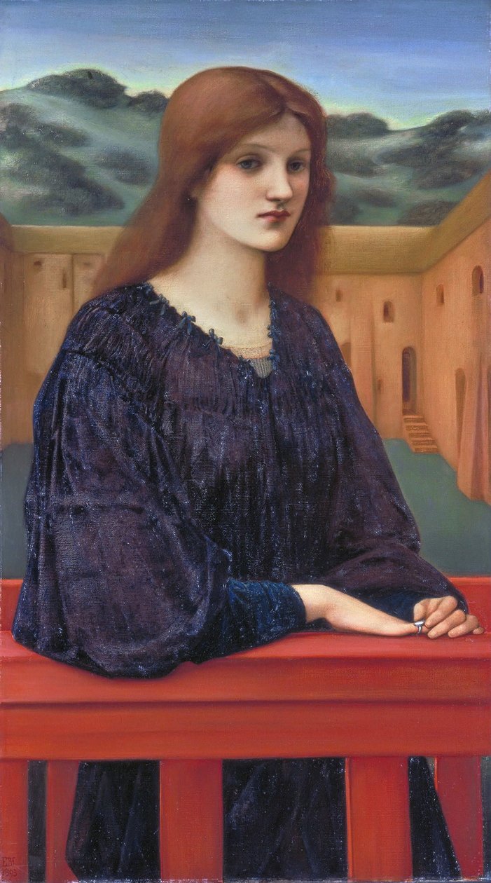 Descanso noturno de Edward Burne-Jones