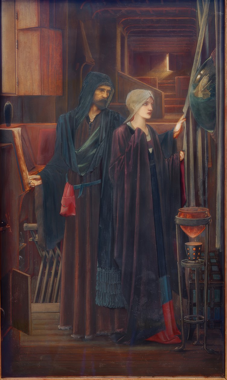 O Mágico de Edward Burne Jones