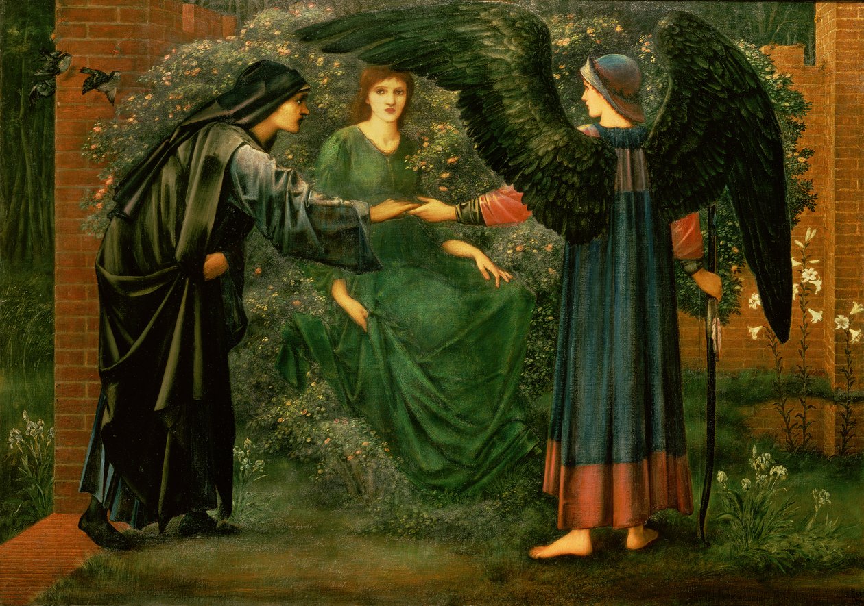 Coração da rosa de Edward Burne Jones