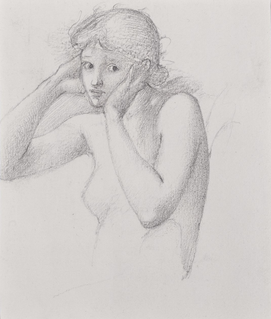 Fada do Morro (ver 452519 recto) de Edward Burne Jones