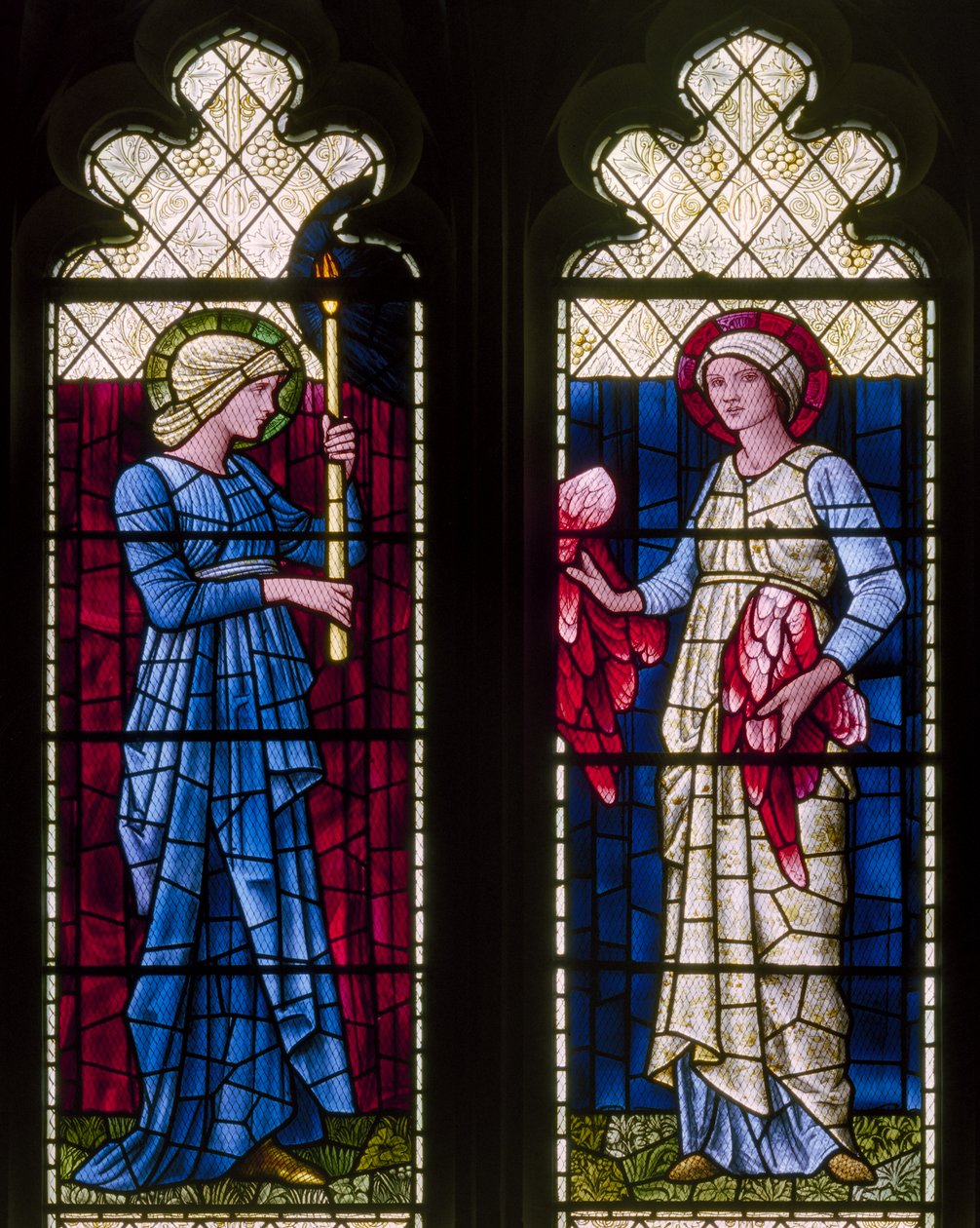 Faculdade de Oxford Harris Manchester, Morris & Co., Edward Burne-Jones, liberdade e verdade, 1895 de Edward Burne Jones