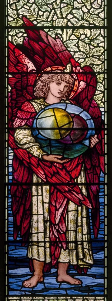 Faculdade Oxford de Manchester Harris, Morris & Co., Edward Burne-Jones, os dias da criação, 1895 de Edward Burne Jones
