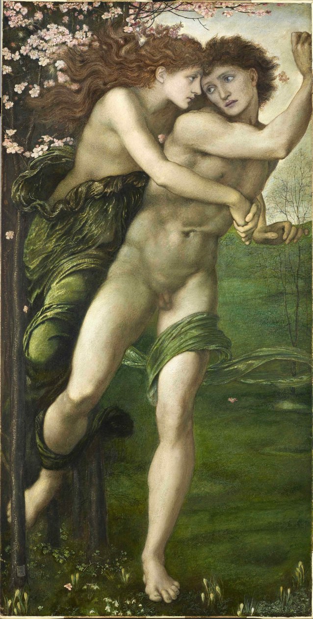 Phyllis e Demophoön, 1870. de Edward Burne Jones