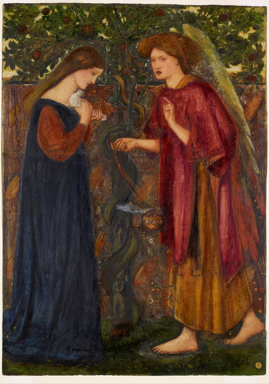 A Anunciação de Edward Burne Jones