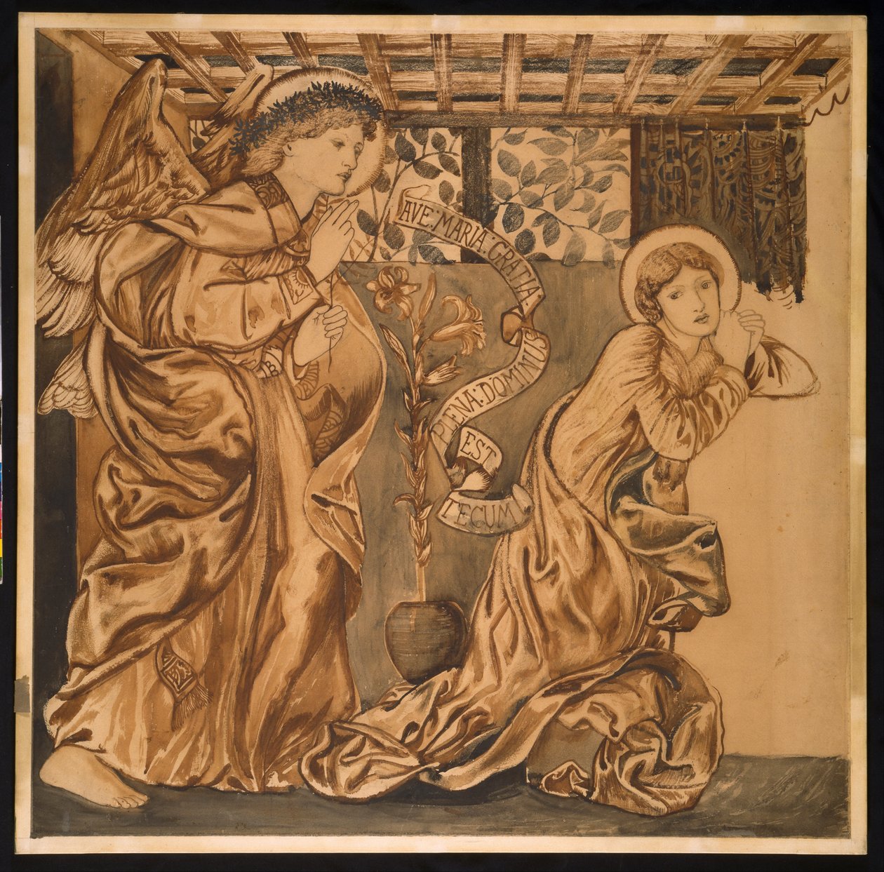 A Anunciação de Edward Burne Jones