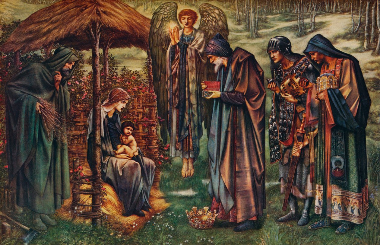 A estrela de Belém, c1887-1891 c1940 de Edward Burne Jones