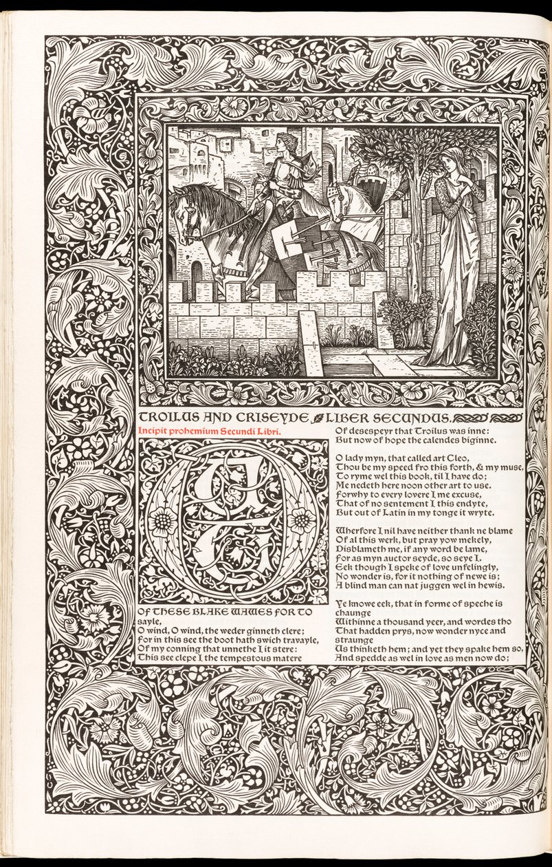 The Works of Geoffrey Chaucer Now Newly Imprinted