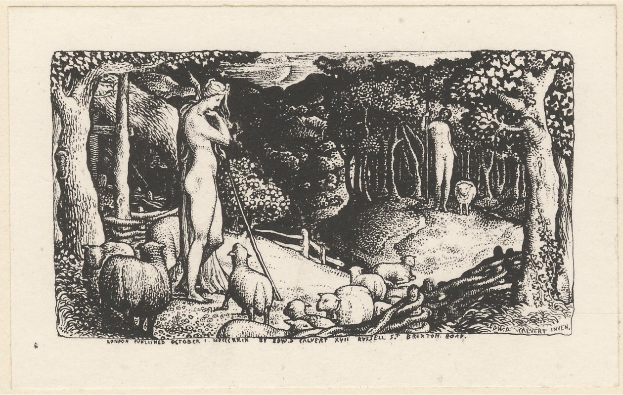 Vida Pastoral Ideal de Edward Calvert